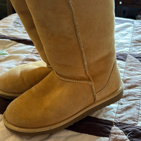 UGG Classic Chestnut Sheepskin Boots women’s size 6 - Picture 6 of 9